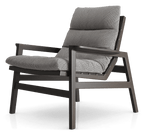 Fulton Lounge Chair - Mixed Marble Fabric