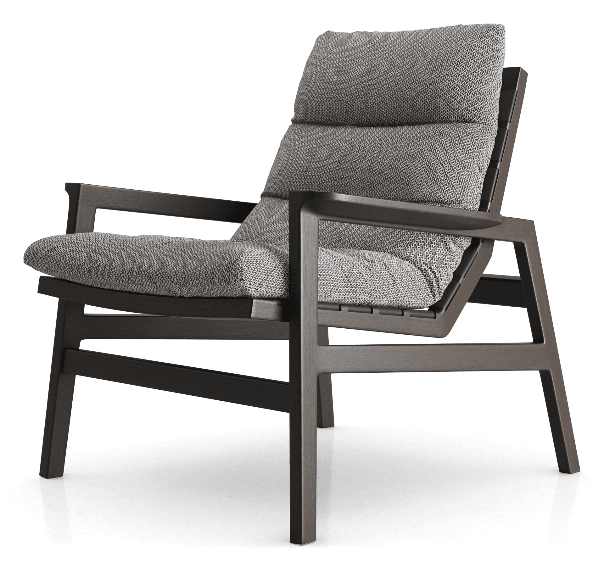 Fulton Lounge Chair - Mixed Marble Fabric