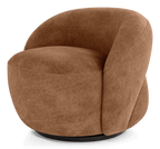 Chelsea Lounge Chair - Burnt Cooper Fabric