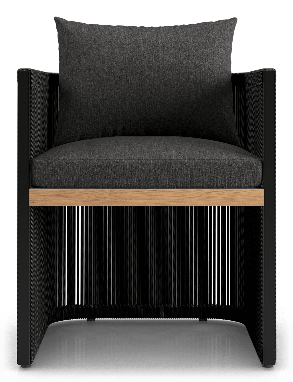 Clifton Outdoor Dining Chair - Peppercorn Fabric