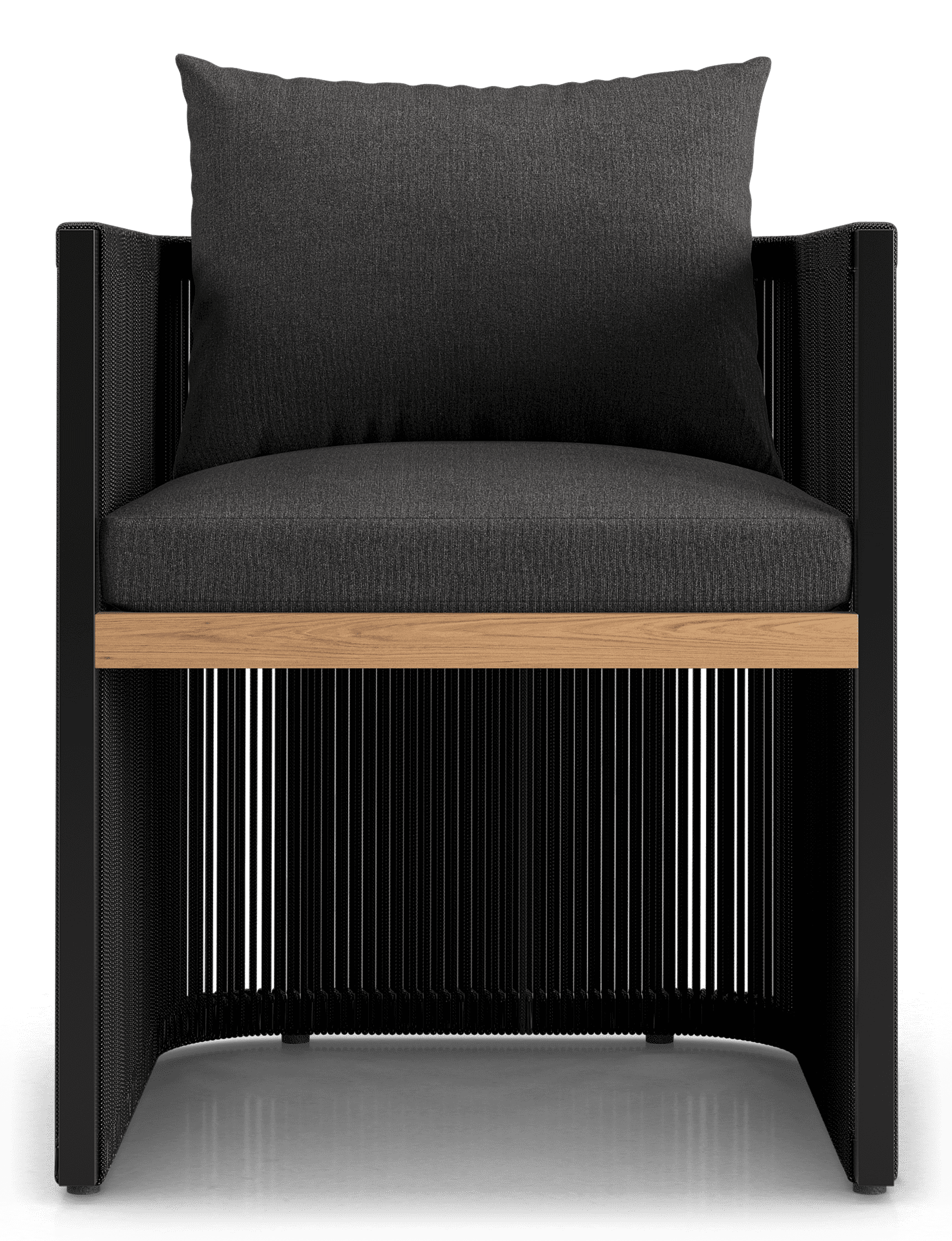 Clifton Outdoor Dining Chair - Peppercorn Fabric