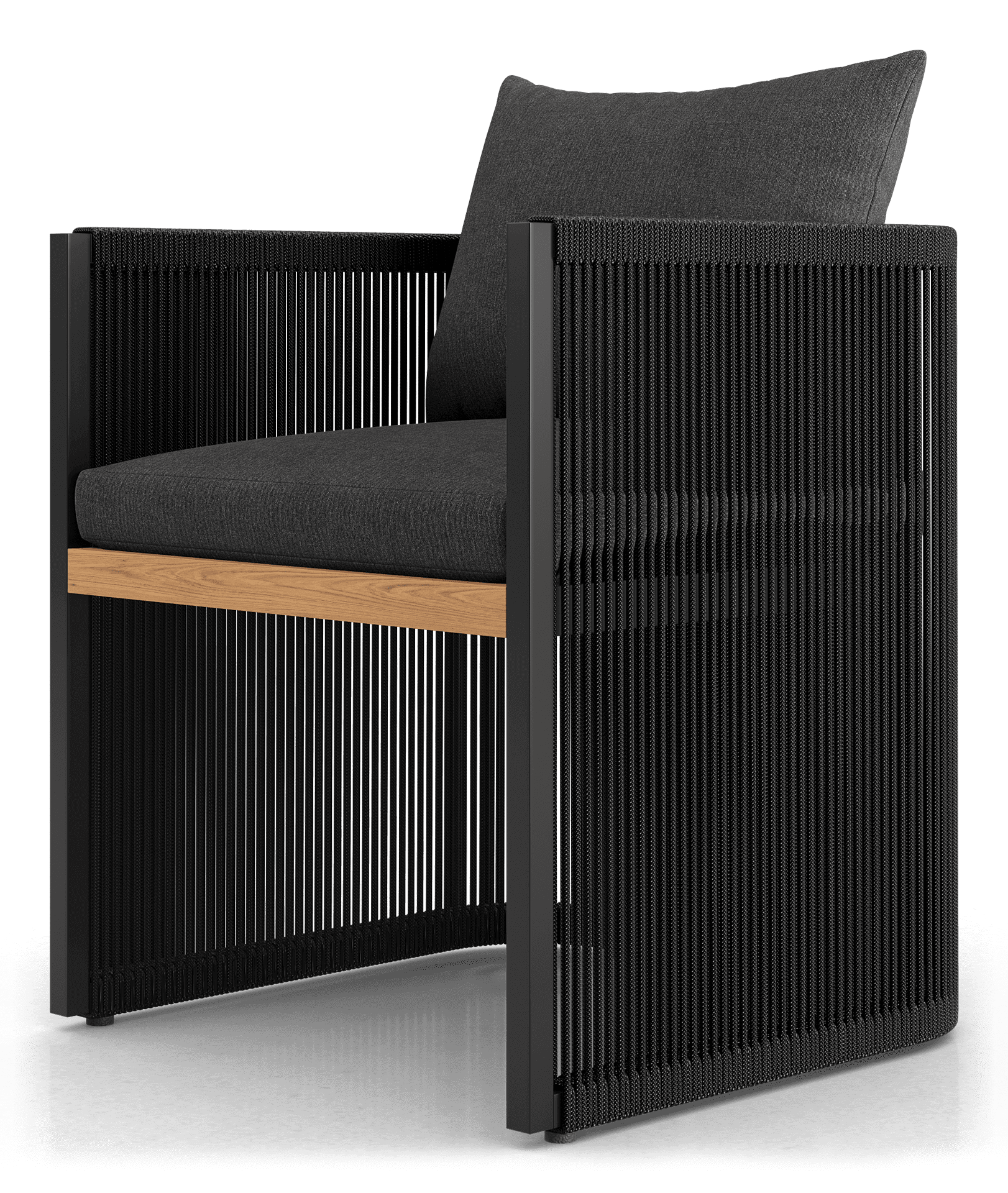 Clifton Outdoor Dining Chair - Peppercorn Fabric