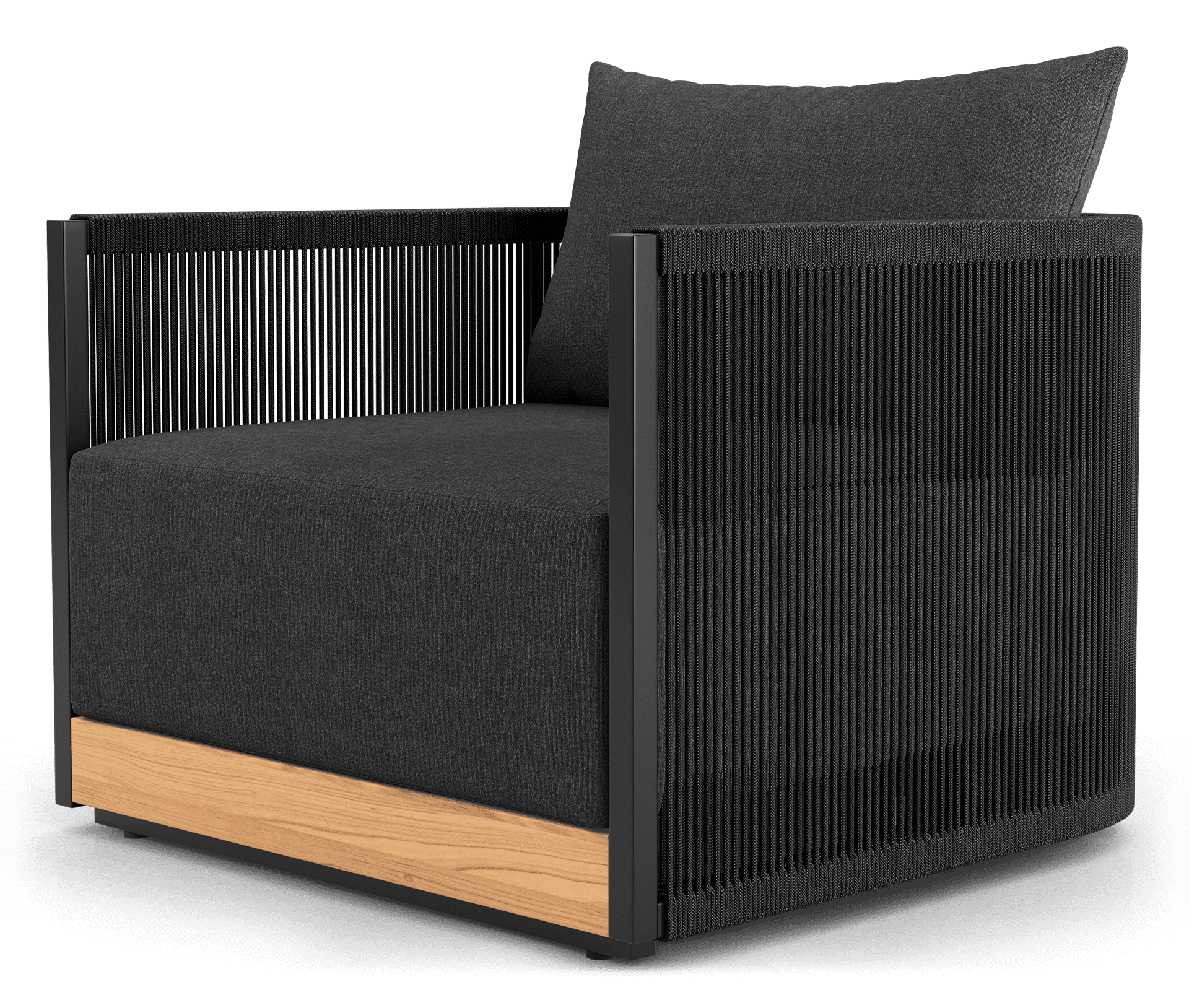 Clifton Outdoor Lounge Chair - Peppercorn Fabric