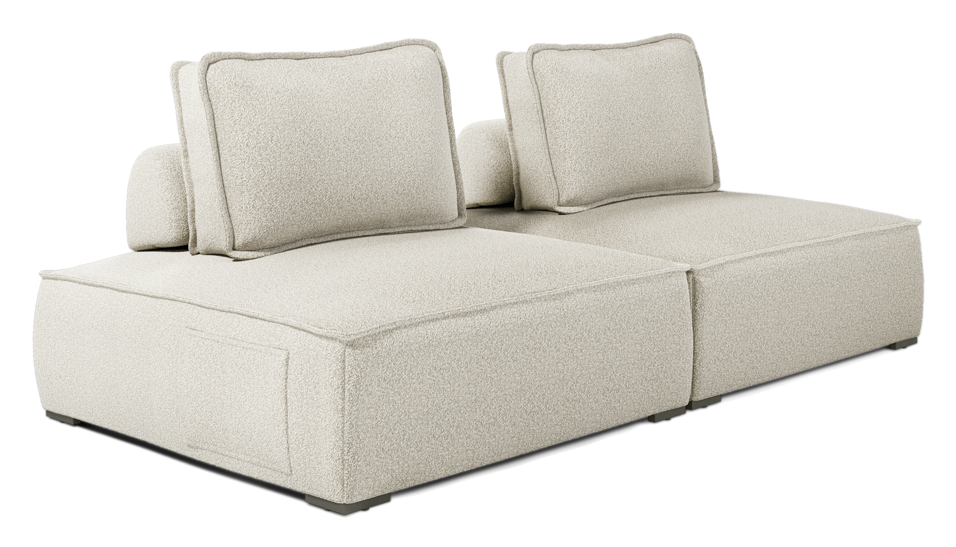Hampton Outdoor Modular Sofa 02 - Textured Greige