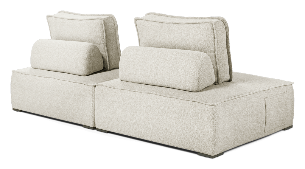 Hampton Outdoor Modular Sofa 02 - Textured Greige