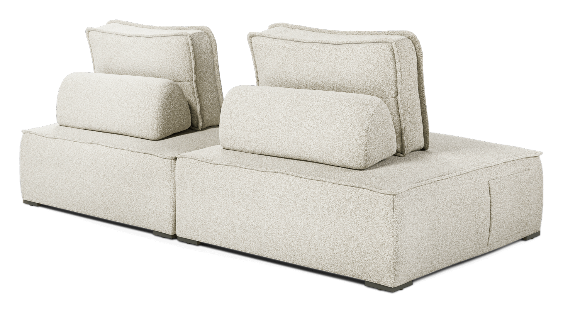 Hampton Outdoor Modular Sofa 02 - Textured Greige