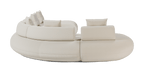 Messina Modular Sofa 04 - Vanilla Boucle Fabric