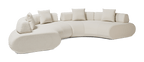 Messina Modular Sofa 11 - Vanilla Boucle Fabric