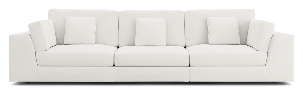 Perry Modular Sofa Set 05 - Chalk Fabric