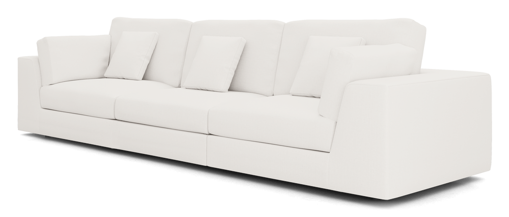 Perry Modular Sofa Set 05 - Chalk Fabric