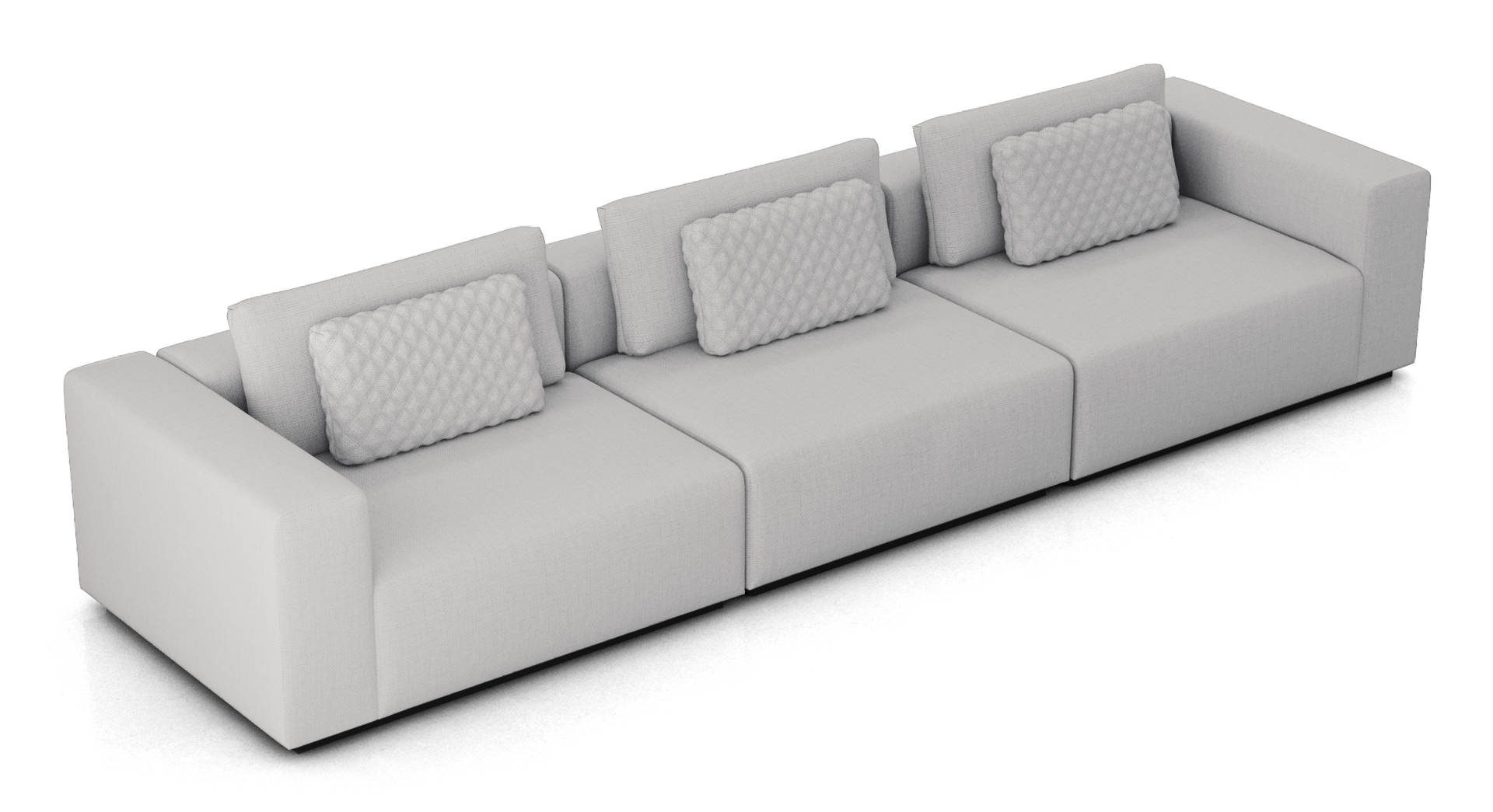 Spruce Modular Sofa 02 - Chalk Fabric