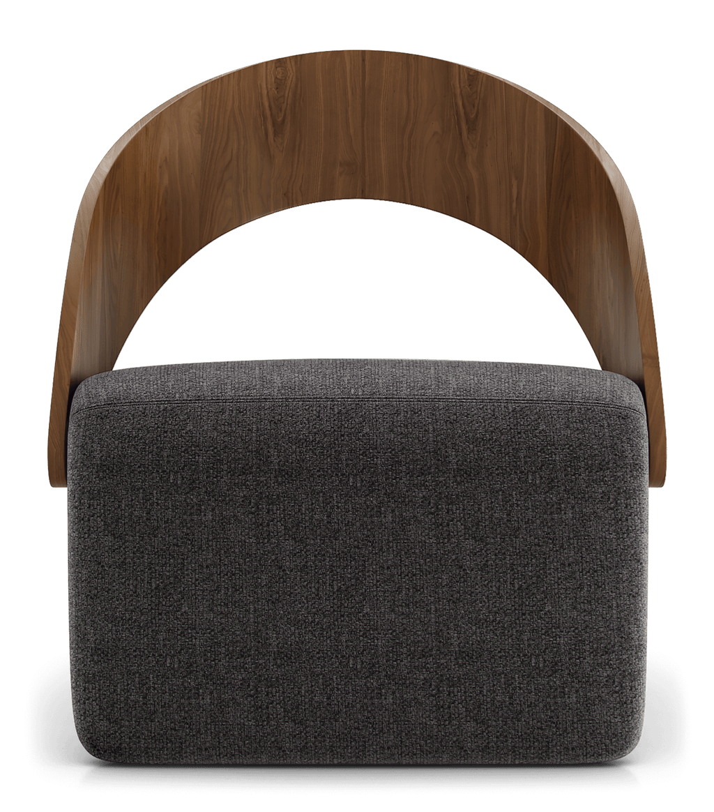 James Accent Chair - Deep Caviar Fabric