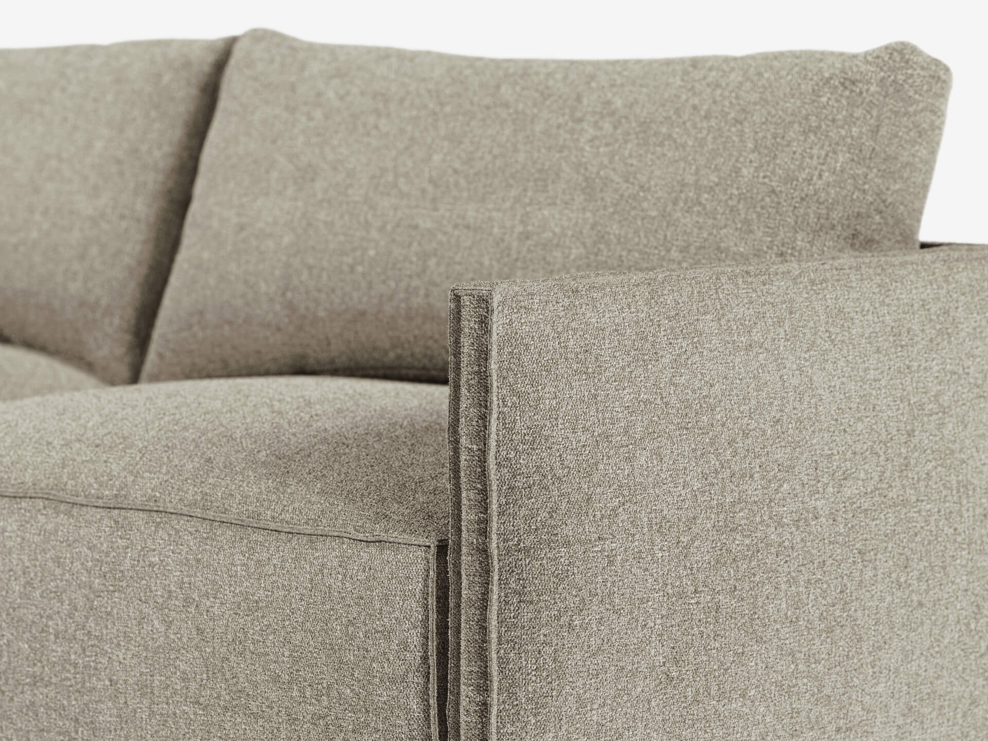 Giulia Sofa - Soft Sand Fabric