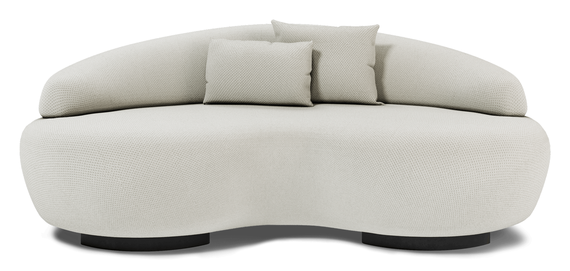 Rio Sofa - Cream Mesh Fabric