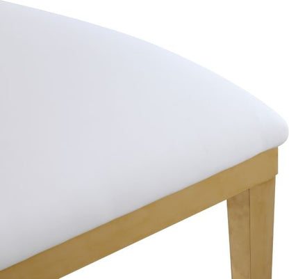 FAUX LEATHER DINING CHAIR - SET OF 2